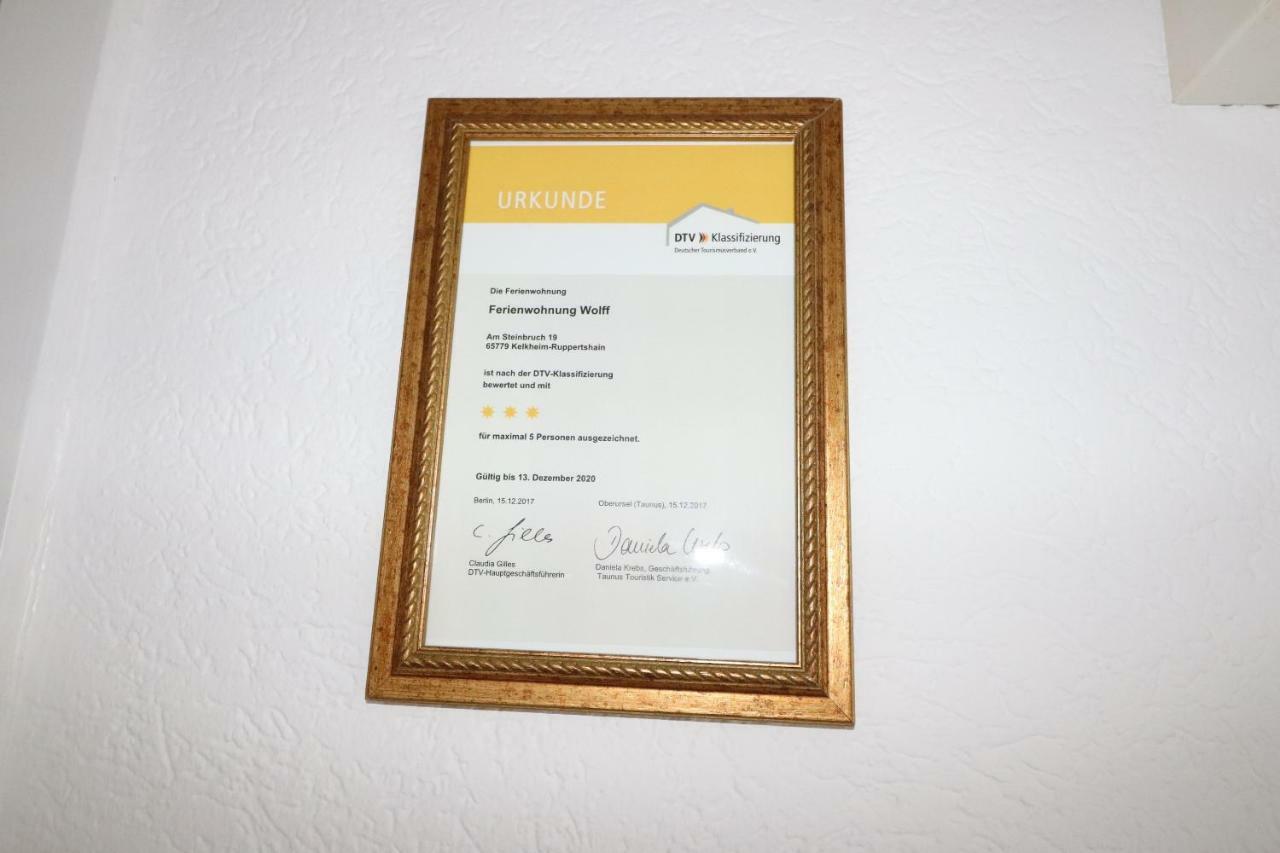Ferienwohnung Wolff, Kelkheim Exterior foto